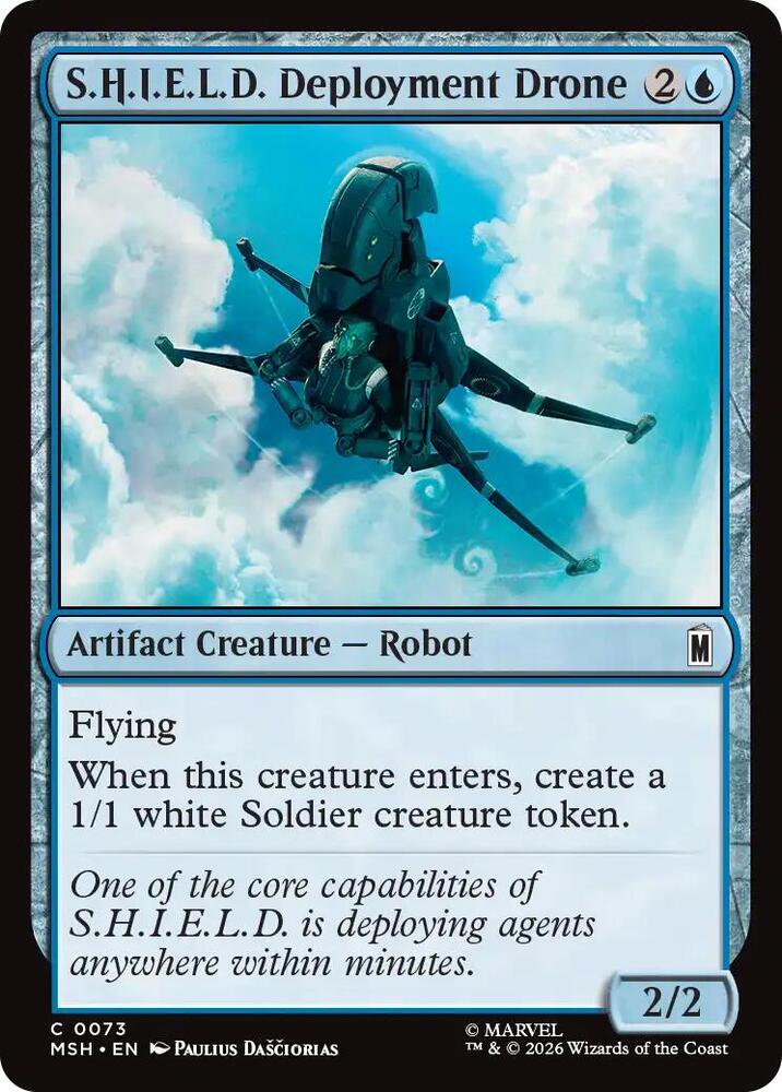 S.H.I.E.L.D. Deployment Drone 73 (Marvel Super Heroes)  - Foil | Good Games Morley