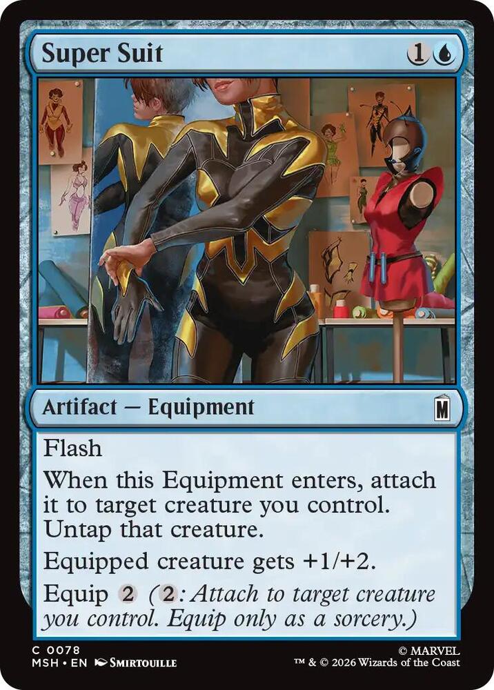 Super Suit 78 (Marvel Super Heroes)  - Foil | Good Games Morley