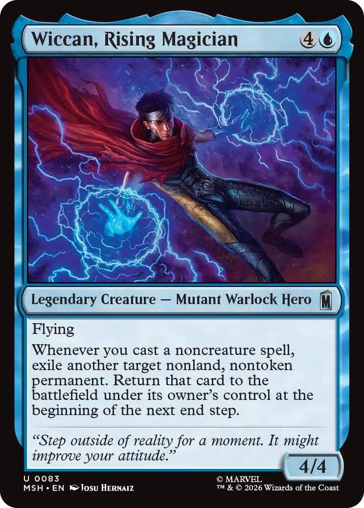 Wiccan, Rising Magician 83 (Marvel Super Heroes)  | Good Games Morley