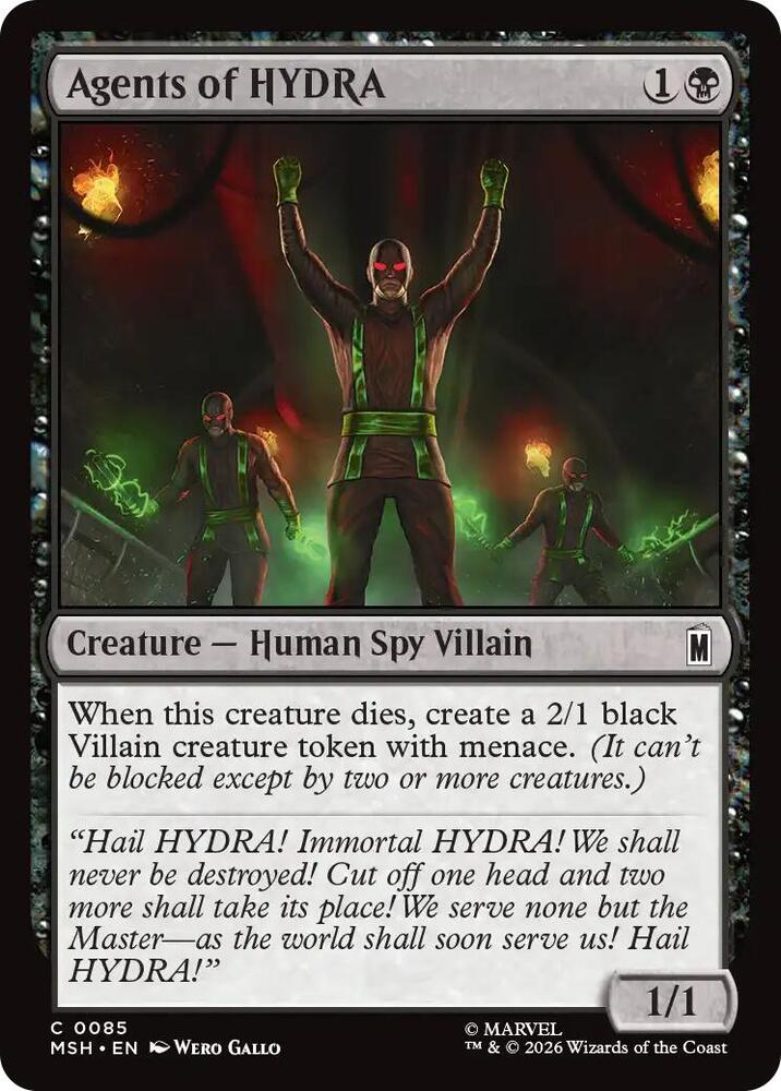 Agents of HYDRA 85 (Marvel Super Heroes)  | Good Games Morley