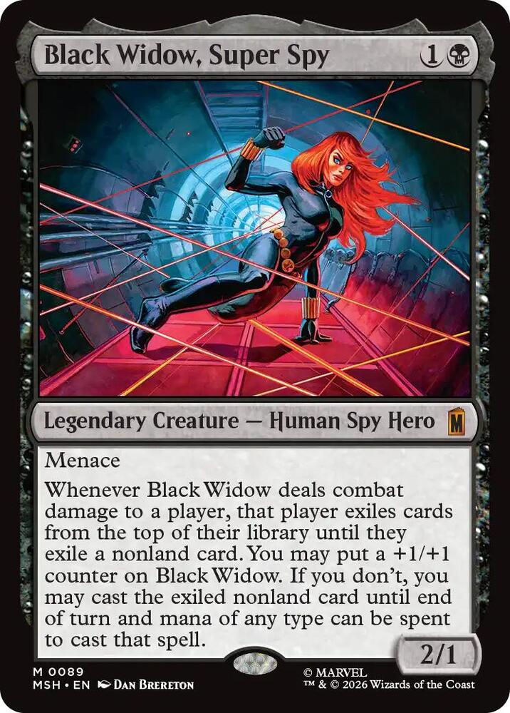 Black Widow, Super Spy 89 (Marvel Super Heroes)  | Good Games Morley