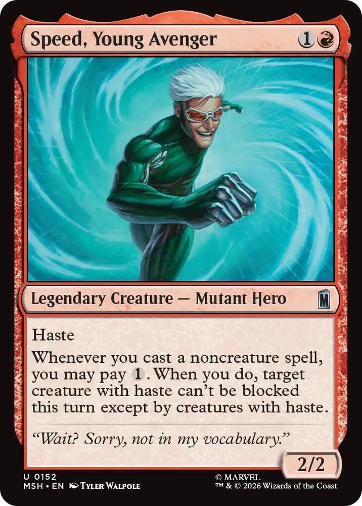 Speed, Young Avenger 152 (Marvel Super Heroes)  | Good Games Morley