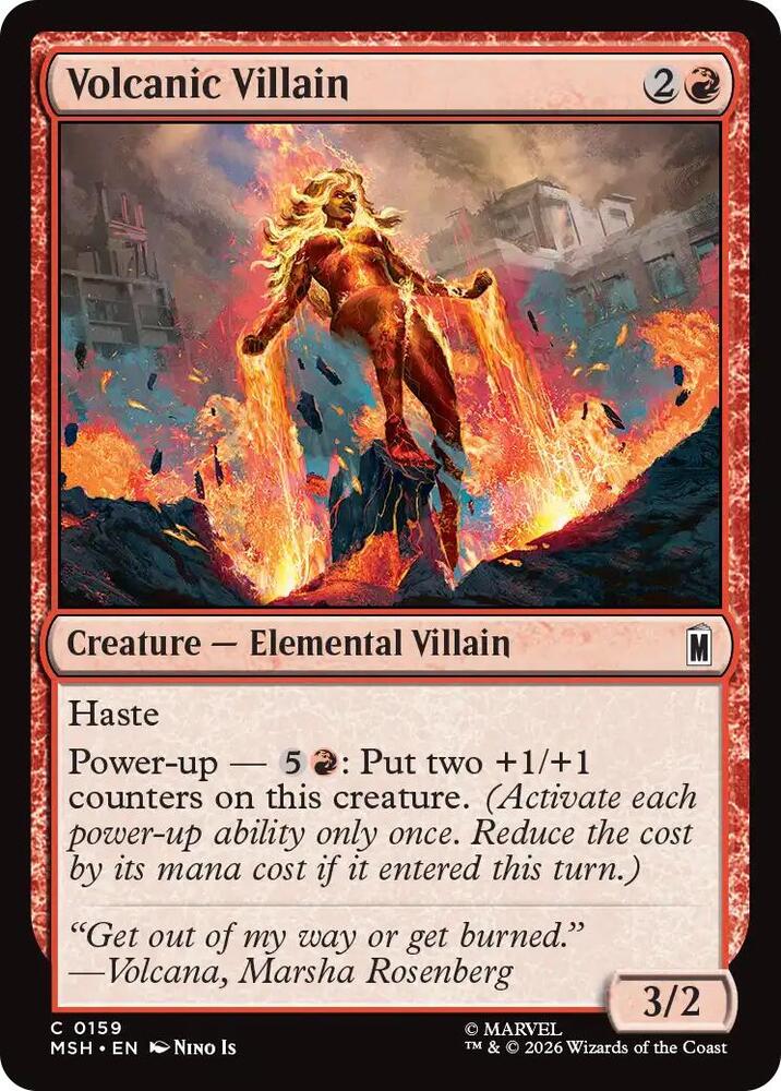 Volcanic Villain 159 (Marvel Super Heroes)  | Good Games Morley