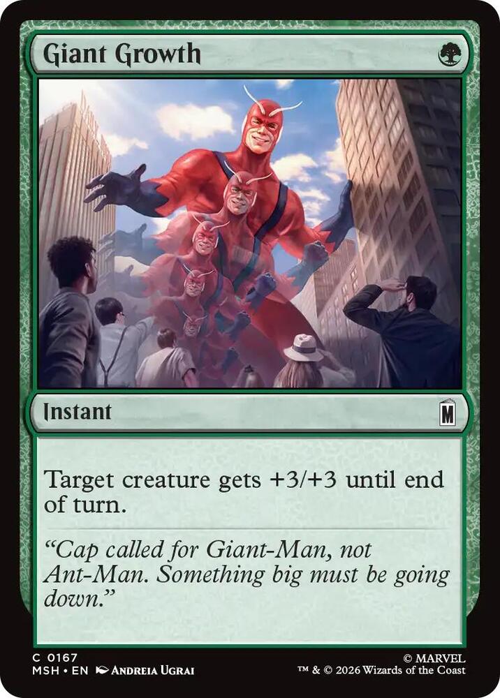 Giant Growth 167 (Marvel Super Heroes)  | Good Games Morley