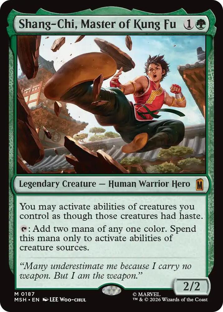 Shang-Chi, Master of Kung Fu 187 (Marvel Super Heroes)  - Foil | Good Games Morley