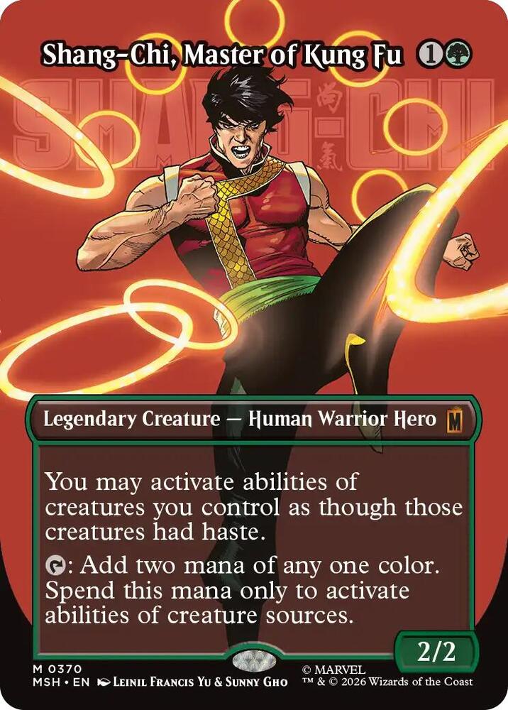 Shang-Chi, Master of Kung Fu 370 (Marvel Super Heroes)  - Borderless | Good Games Morley