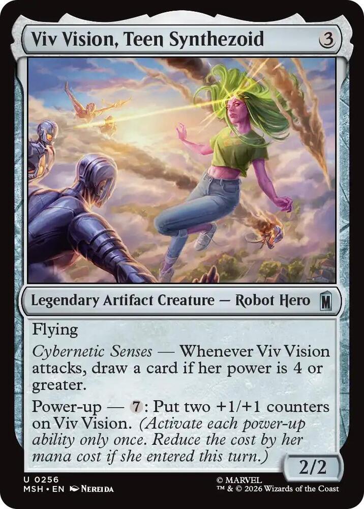 Viv Vision, Teen Synthezoid 256 (Marvel Super Heroes)  - Foil | Good Games Morley