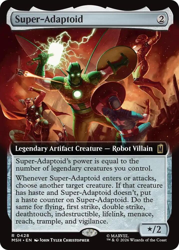 Super-Adaptoid 428 (Marvel Super Heroes)  - Extended Art Foil | Good Games Morley