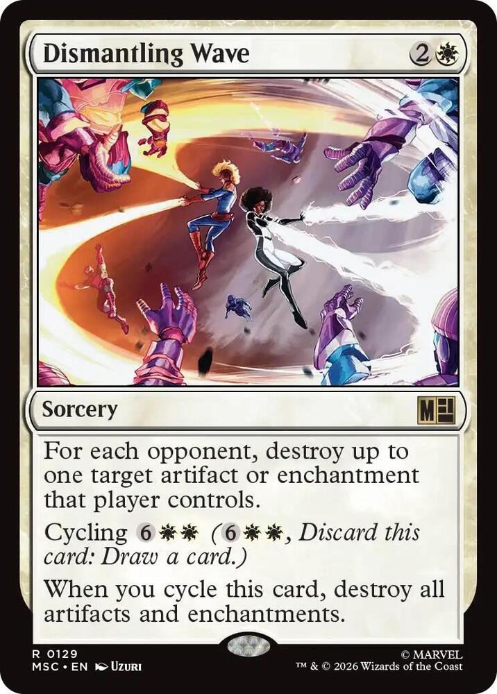 Dismantling Wave 129 (Commander: Marvel Super Heroes)  | Good Games Morley