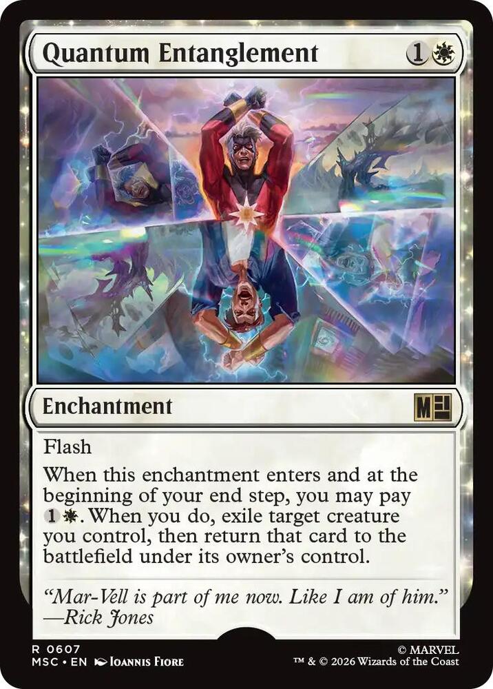 Quantum Entanglement 607 (Commander: Marvel Super Heroes)  - Foil | Good Games Morley