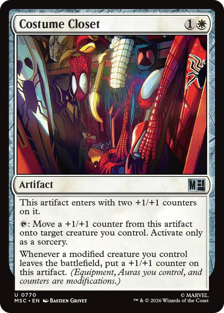 Costume Closet 770 (Commander: Marvel Super Heroes)  - Foil | Good Games Morley