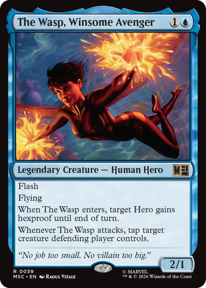 The Wasp, Winsome Avenger 39 (Commander: Marvel Super Heroes)  | Good Games Morley