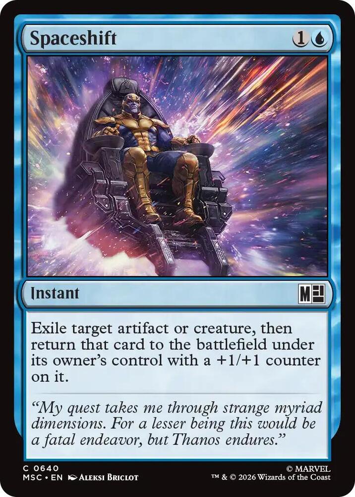 Spaceshift 640 (Commander: Marvel Super Heroes)  - Foil | Good Games Morley