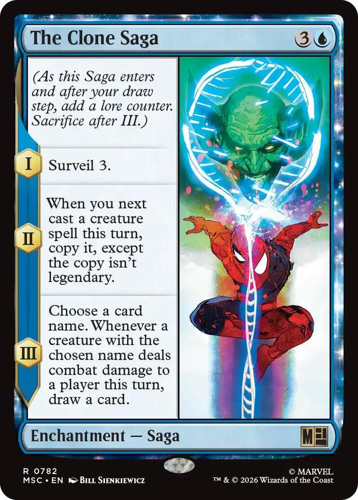 The Clone Saga 782 (Commander: Marvel Super Heroes)  - Foil | Good Games Morley