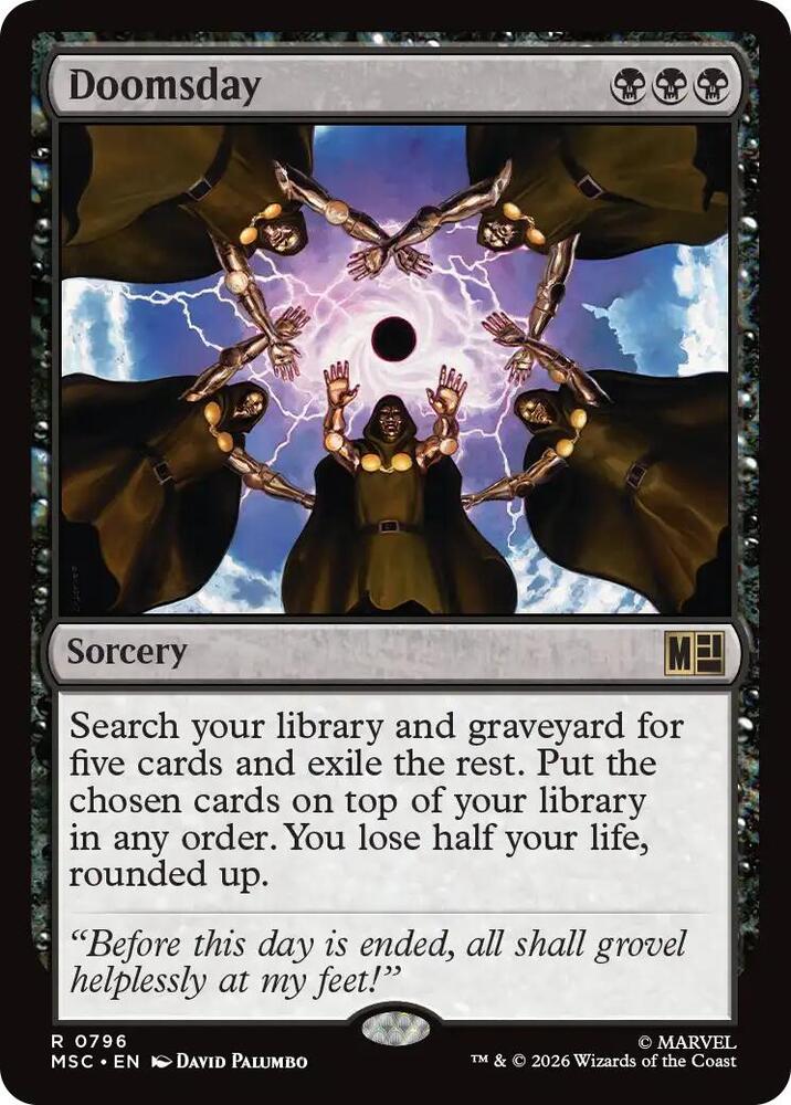 Doomsday 796 (Commander: Marvel Super Heroes)  - Foil | Good Games Morley