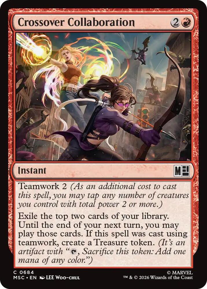 Crossover Collaboration 684 (Commander: Marvel Super Heroes)  - Foil | Good Games Morley