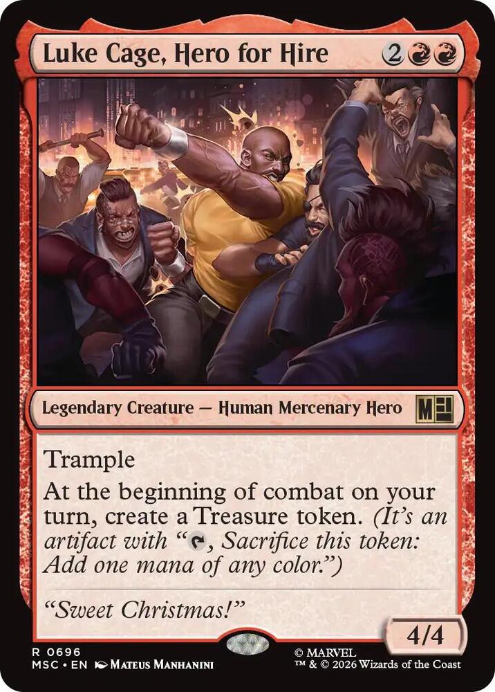 Luke Cage, Hero for Hire 696 (Commander: Marvel Super Heroes)  | Good Games Morley