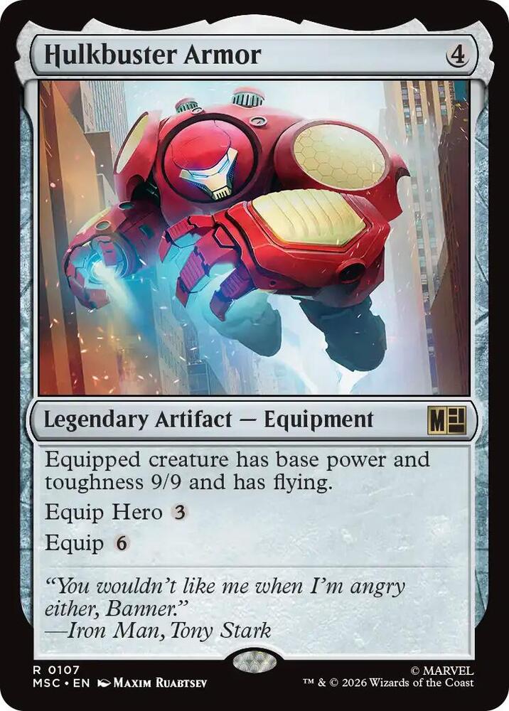 Hulkbuster Armor 107 (Commander: Marvel Super Heroes)  | Good Games Morley