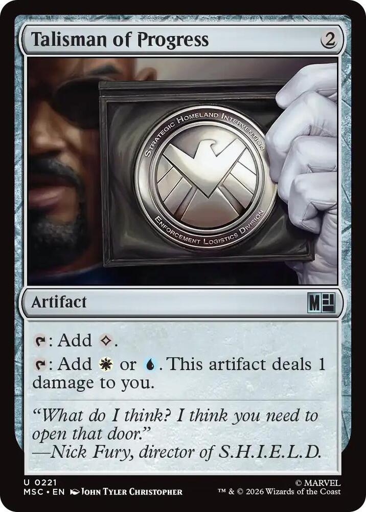 Talisman of Progress 221 (Commander: Marvel Super Heroes)  | Good Games Morley