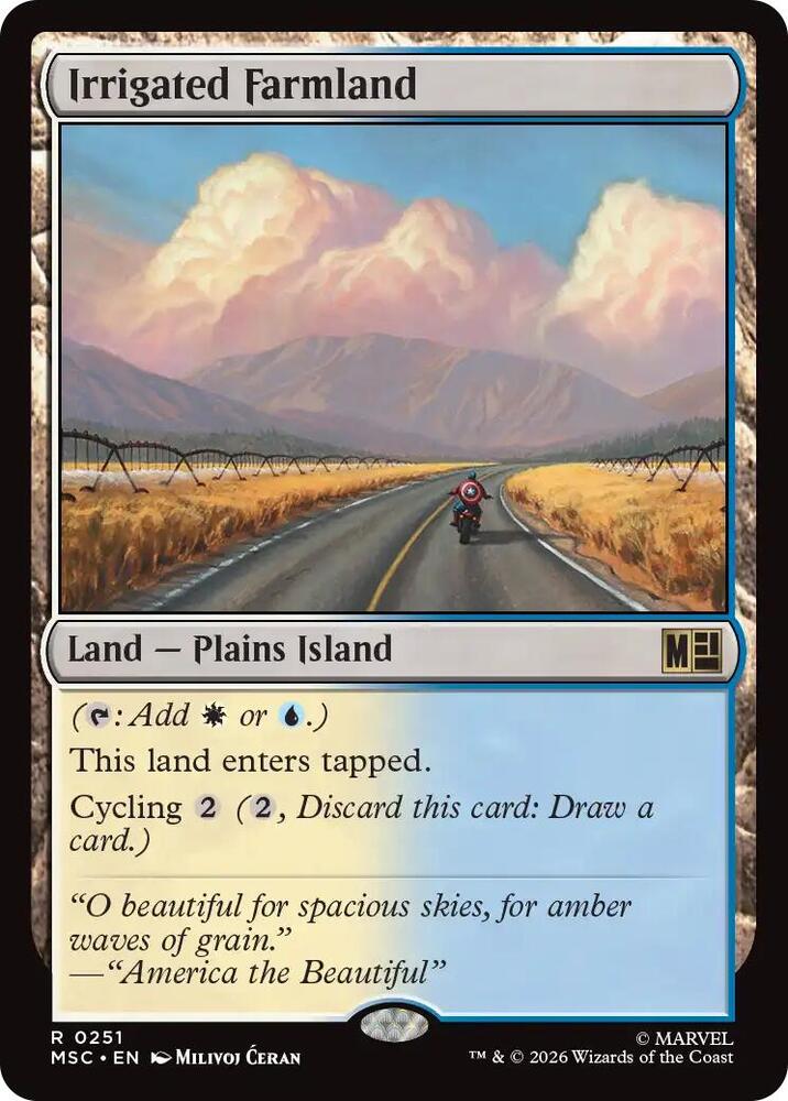 Irrigated Farmland 251 (Commander: Marvel Super Heroes)  | Good Games Morley