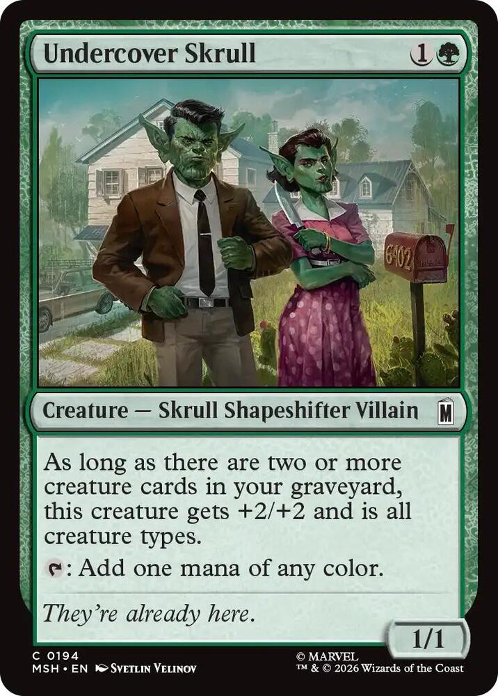 Undercover Skrull 194 (Marvel Super Heroes)  | Good Games Morley