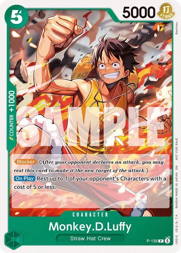 Monkey.D.Luffy (OP16 Release Event) P-135 (One Piece Promotion Cards)  | Good Games Morley