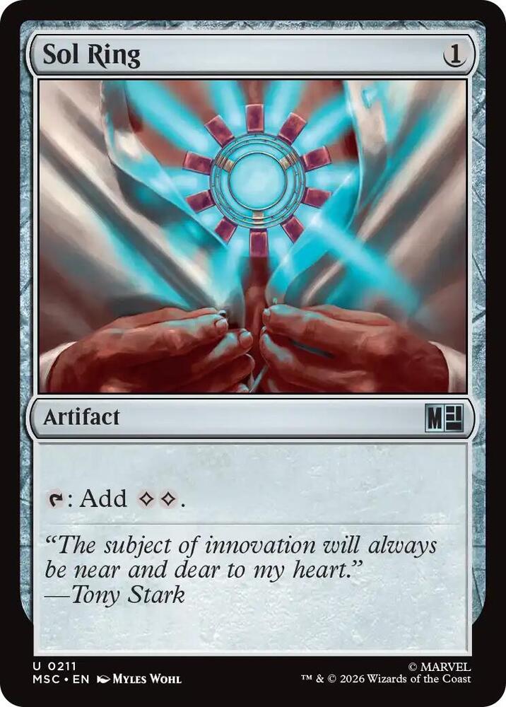 Sol Ring 211 (Commander: Marvel Super Heroes)  | Good Games Morley