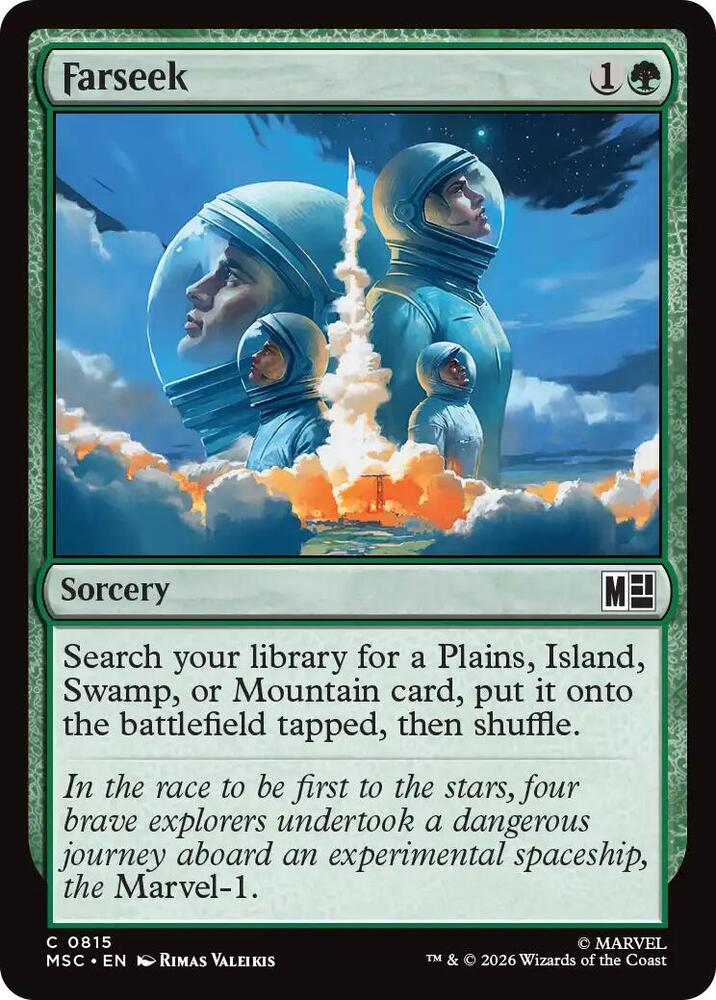 Farseek 0815 815 (Commander: Marvel Super Heroes)  - Foil | Good Games Morley
