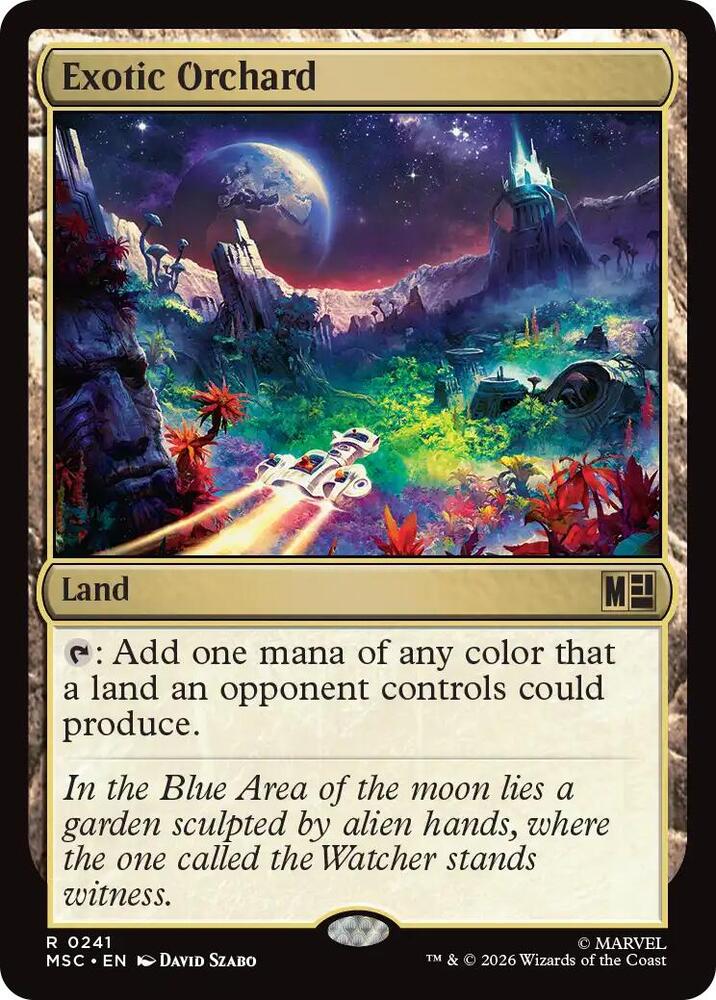 Exotic Orchard 241 (Commander: Marvel Super Heroes)  - Surge Foil | Good Games Morley