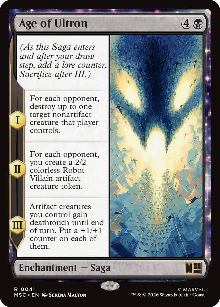 Age of Ultron 41 (Commander: Marvel Super Heroes)  - Surge Foil  | Good Games Morley