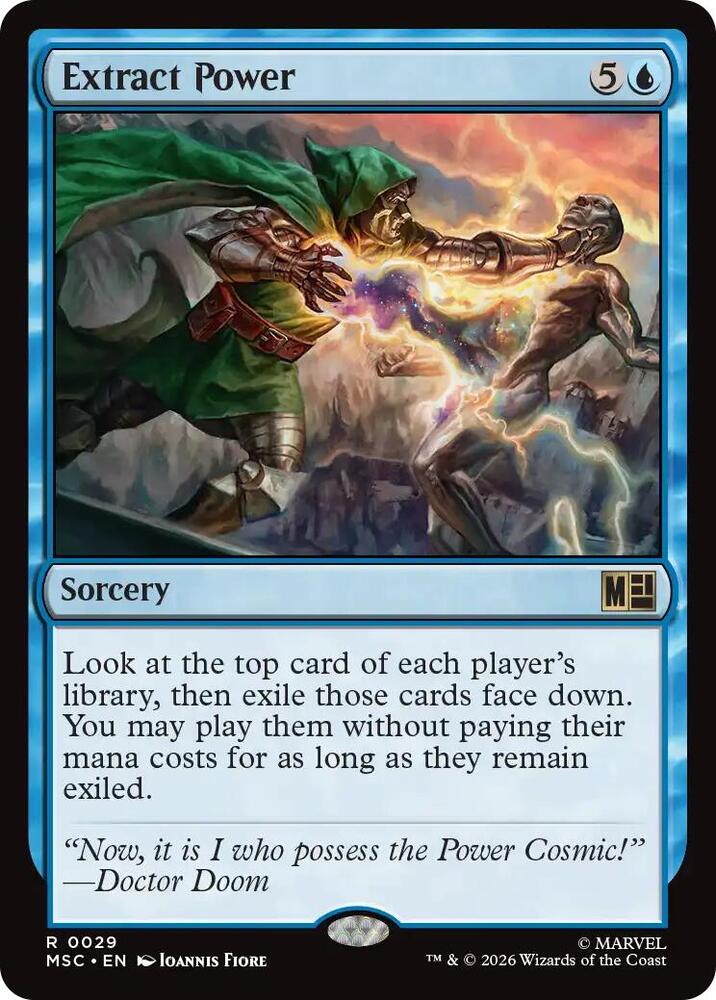 Extract Power 29 (Commander: Marvel Super Heroes)  - Surge Foil | Good Games Morley