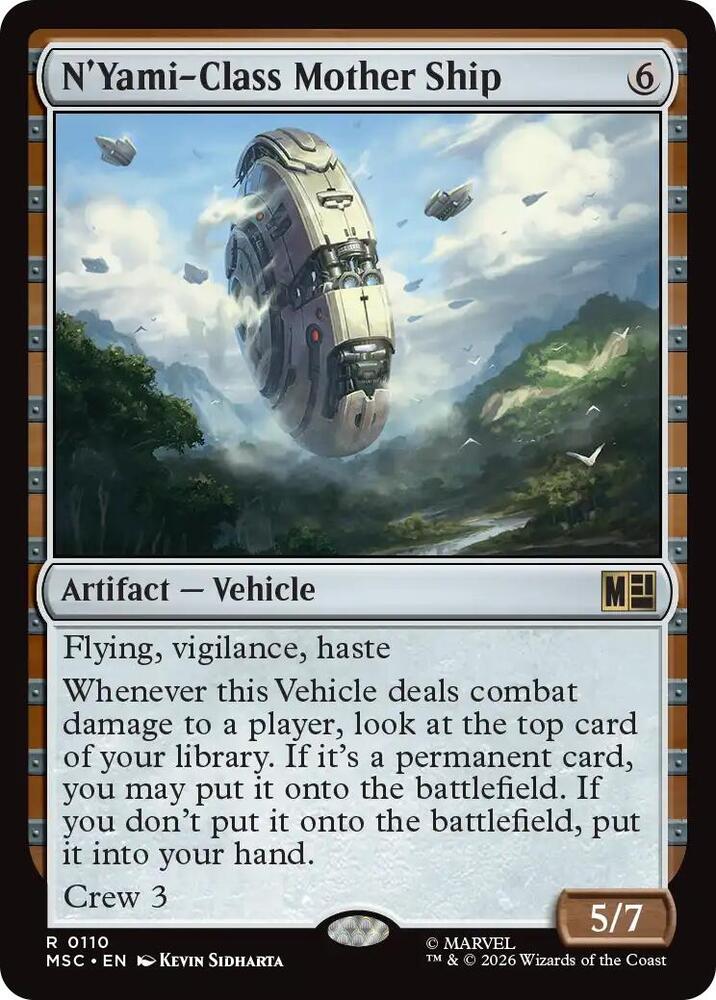 N'Yami-Class Mother Ship 110 (Commander: Marvel Super Heroes)  | Good Games Morley