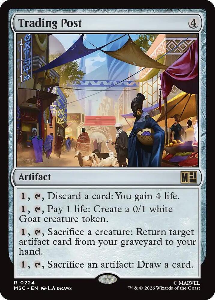 Trading Post 224 (Commander: Marvel Super Heroes)  | Good Games Morley