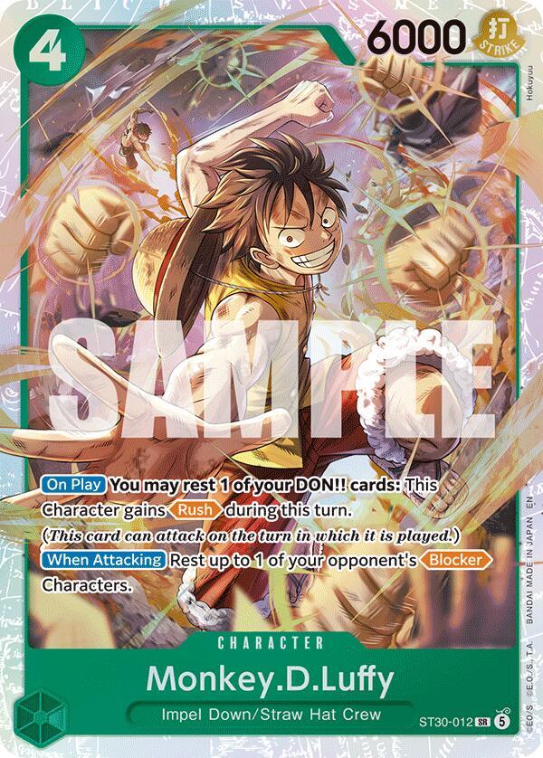 MonkeyDLuffy ST30-012 (Starter Deck EX: Luffy & Ace)  - Foil | Good Games Morley