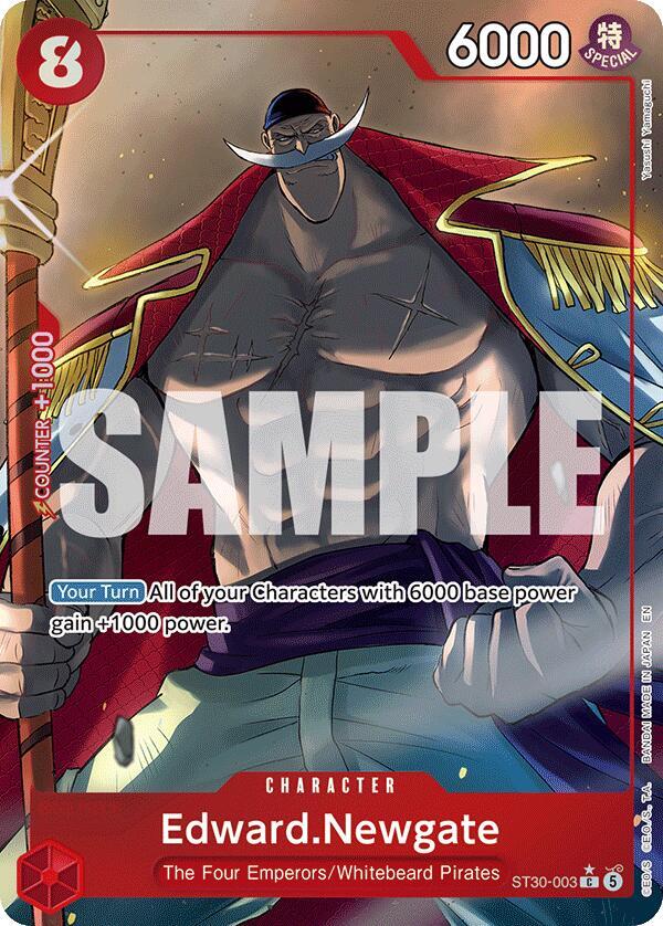 EdwardNewgate Full Art ST30-003 (Starter Deck EX: Luffy & Ace)  - Foil | Good Games Morley