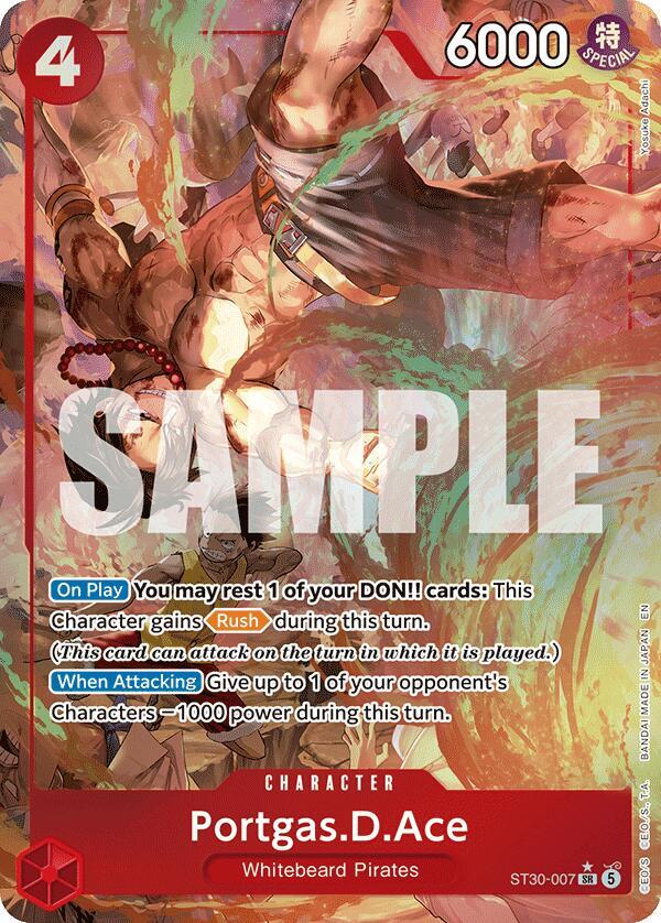 PortgasDAce 007 Parallel ST30-007 (Starter Deck EX: Luffy & Ace)  - Foil | Good Games Morley