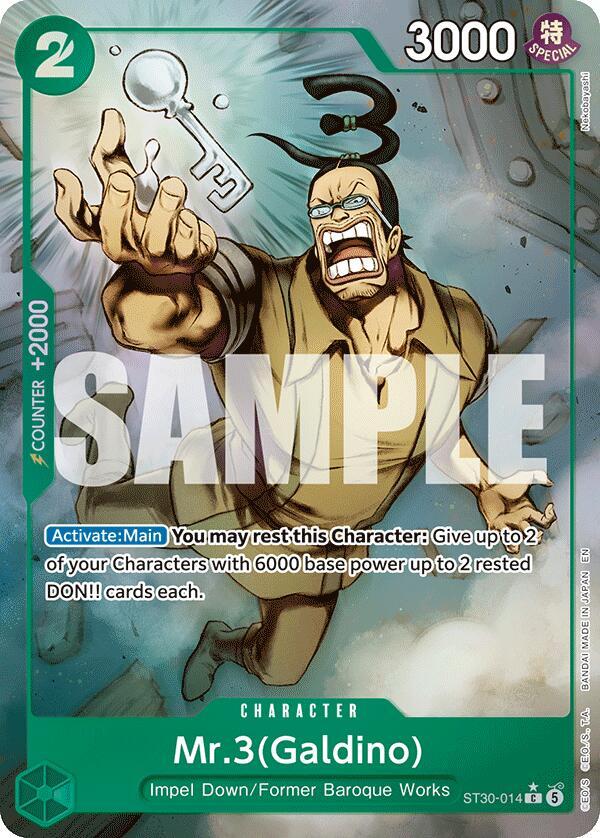 Mr3Galdino Full Art ST30-014 (Starter Deck EX: Luffy & Ace)  - Foil | Good Games Morley