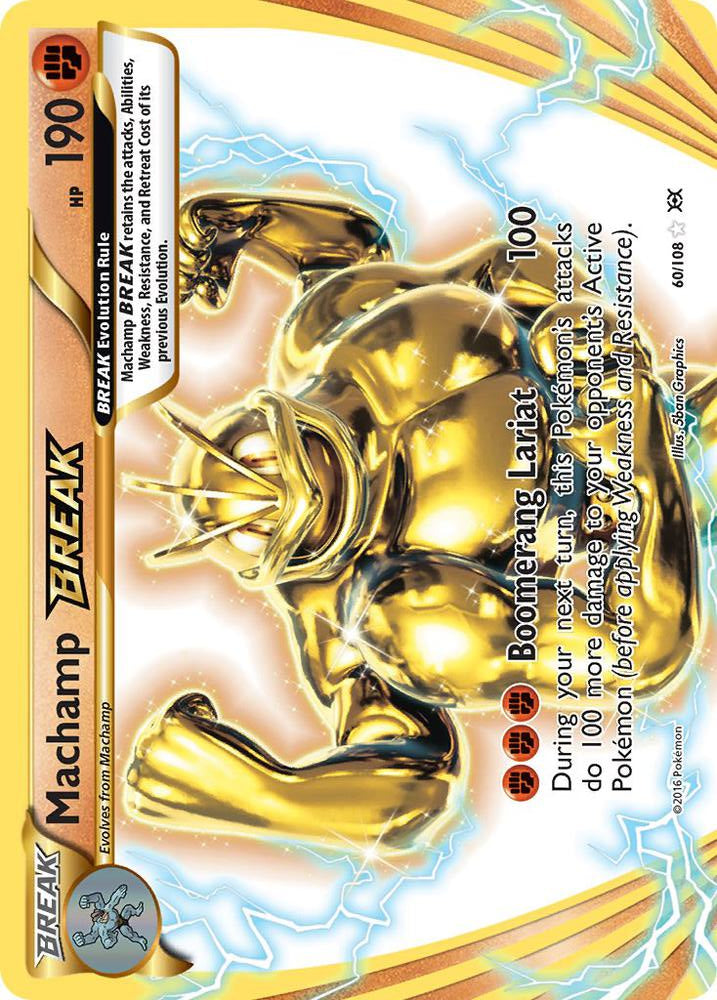 Machamp BREAK 60/108 (XY - Evolutions)  - Holofoil | Good Games Morley