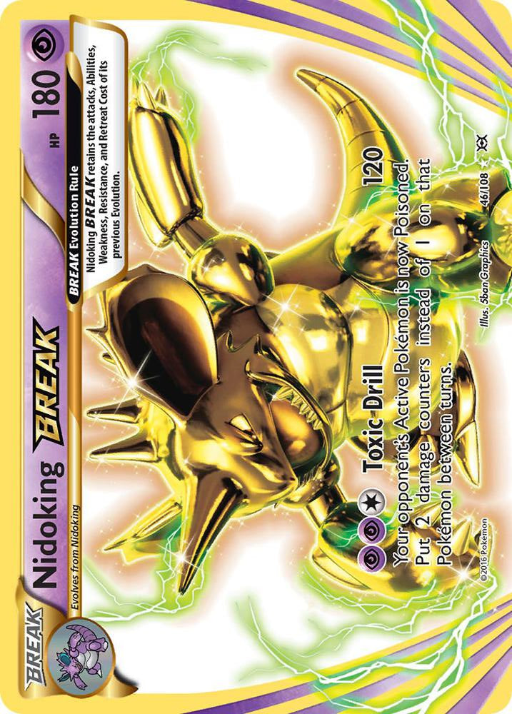 Nidoking BREAK 46/108 (XY - Evolutions)  - Holofoil | Good Games Morley