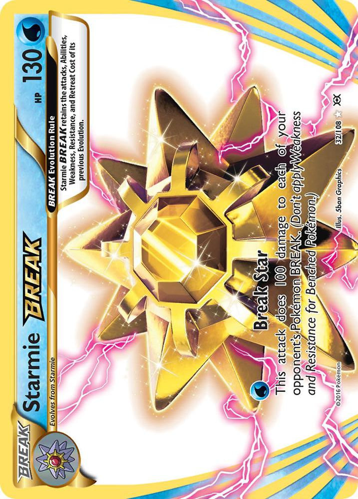 Starmie BREAK 32/108 (XY - Evolutions)  - Holofoil | Good Games Morley