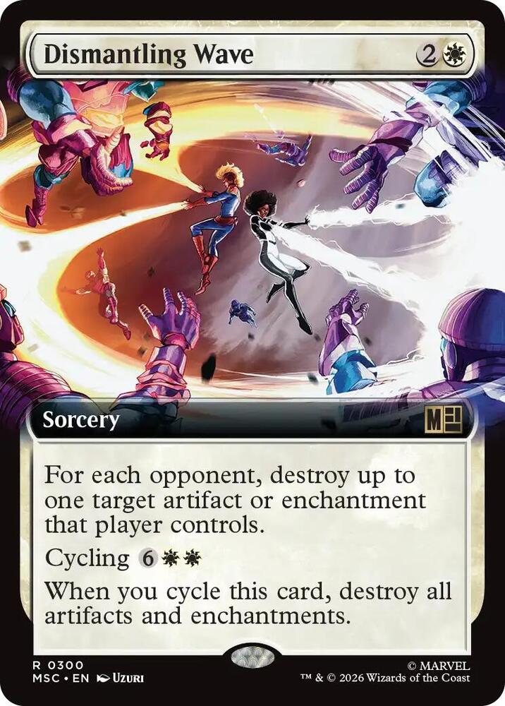 Dismantling Wave Extended Art 300 (Commander: Marvel Super Heroes)  - Extended Art | Good Games Morley