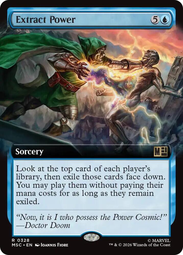 Extract Power Extended Art 328 (Commander: Marvel Super Heroes)  -  Extended Art Foil  | Good Games Morley