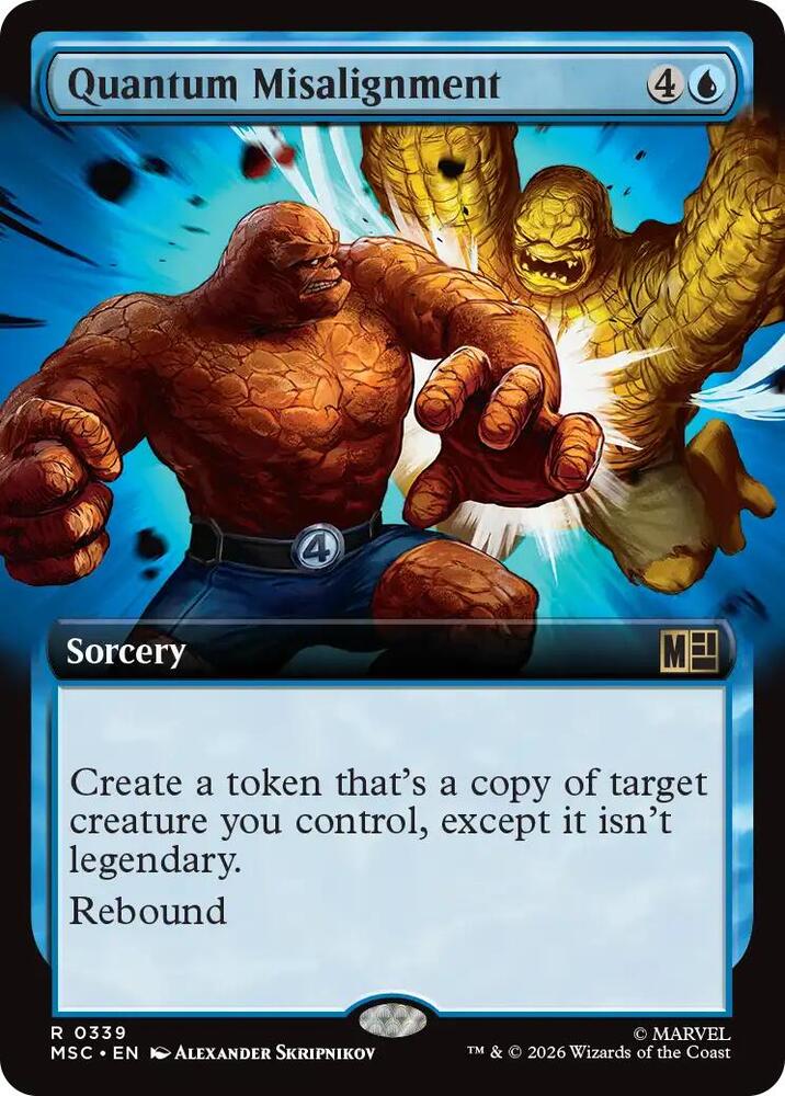 Quantum Misalignment Extended Art 339 (Commander: Marvel Super Heroes)  - Extended Art | Good Games Morley