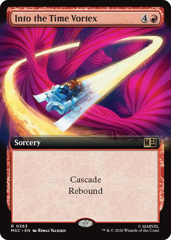 Into the Time Vortex Extended Art 363 (Commander: Marvel Super Heroes)  - Extended Art | Good Games Morley
