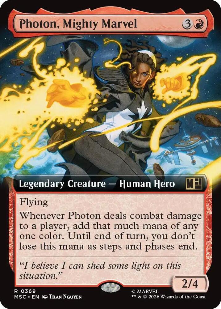 Photon Mighty Marvel Extended Art 369 (Commander: Marvel Super Heroes)  - Extended Art | Good Games Morley