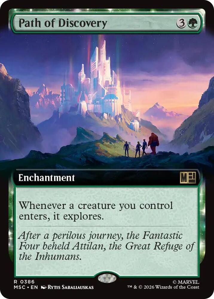 Path of Discovery Extended Art 386 (Commander: Marvel Super Heroes)  - Extended Art | Good Games Morley