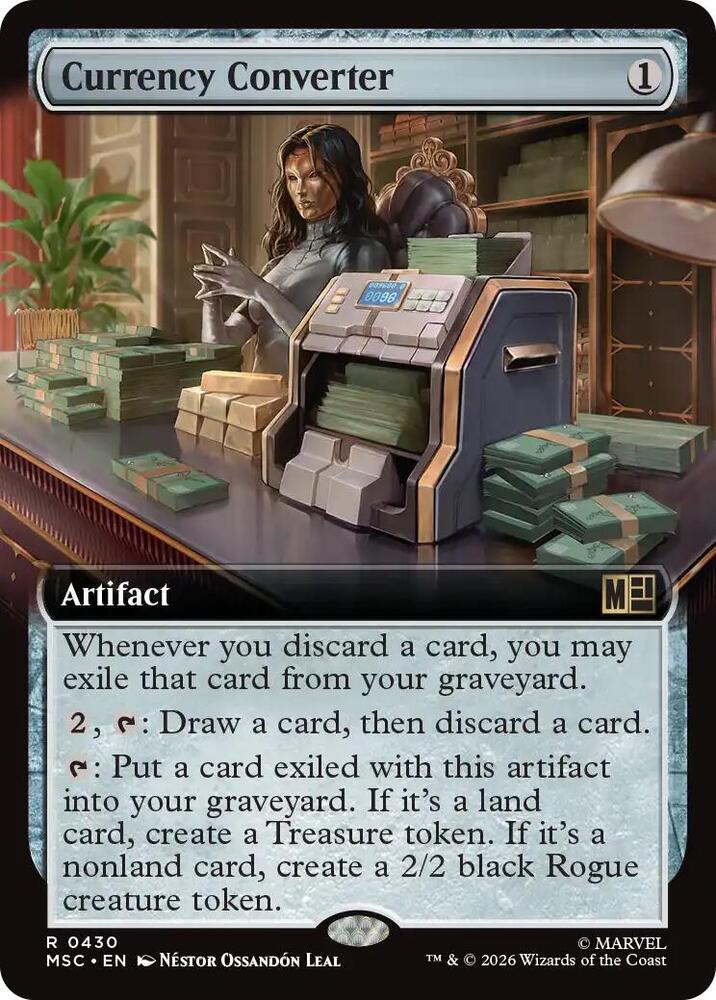 Currency Converter Extended Art 430 (Commander: Marvel Super Heroes)  - Extended Art | Good Games Morley