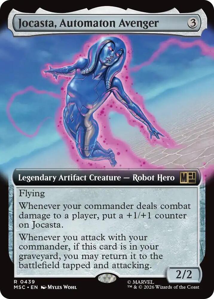 Jocasta Automaton Avenger Extended Art 439 (Commander: Marvel Super Heroes)  - Extended Art | Good Games Morley