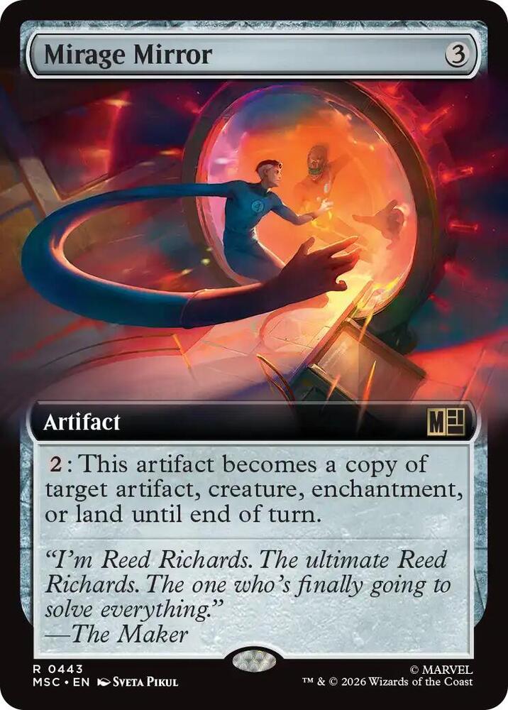 Mirage Mirror Extended Art 443 (Commander: Marvel Super Heroes)  - Extended Art | Good Games Morley