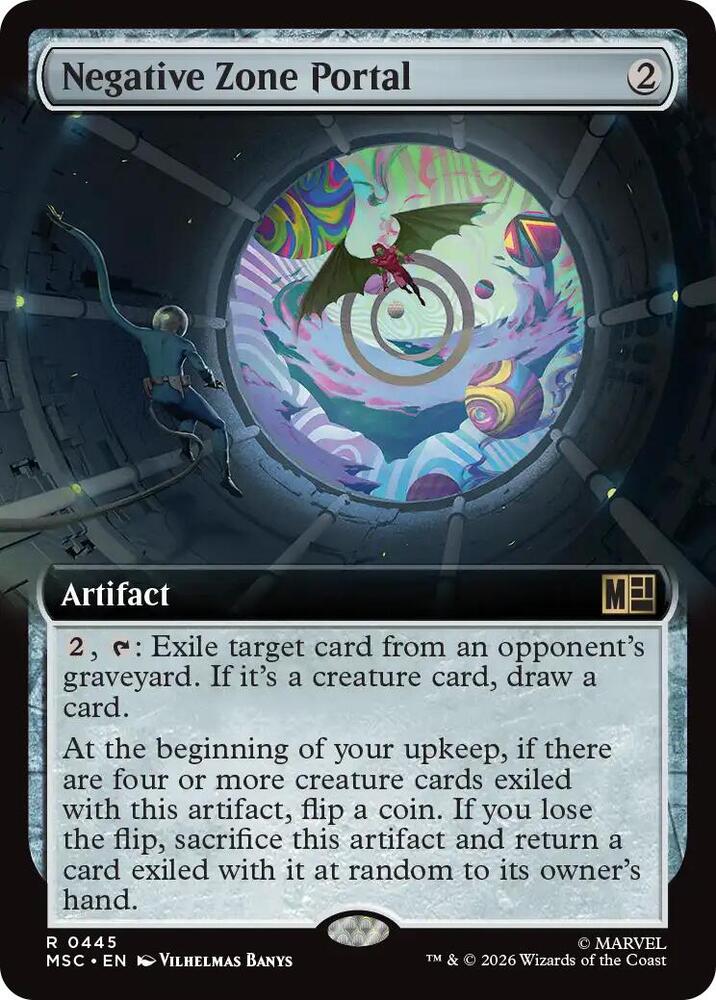 Negative Zone Portal Extended Art 445 (Commander: Marvel Super Heroes)  - Extended Art | Good Games Morley